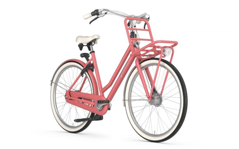 <p>Met onze lichte transportfietsen met stoere brede banden, strak design en unieke voordrager kom je zowel goed voor de dag als praktisch uit de voeten. Met deze trendy fietsen met een handige krat of tas voorop fiets je in stijl door de stad. De fiets blijft altijd stabiel staan dankzij de stevige dubbele standaard en handige stuurblokkering.</p>
