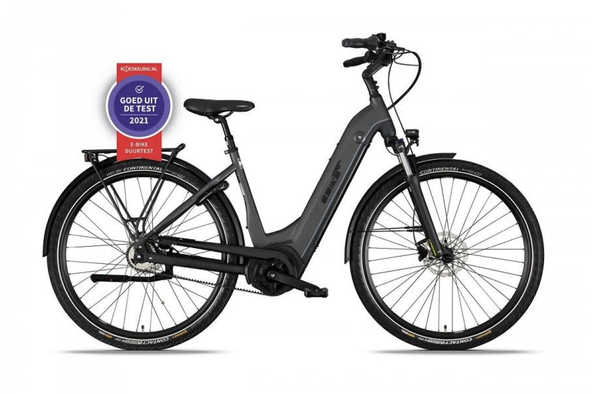 Ebike Das Original TOUR Wave Performance 625 Wh / Intuvia / 5G Dames Dark Graphit - Black Matt 45cm 2022