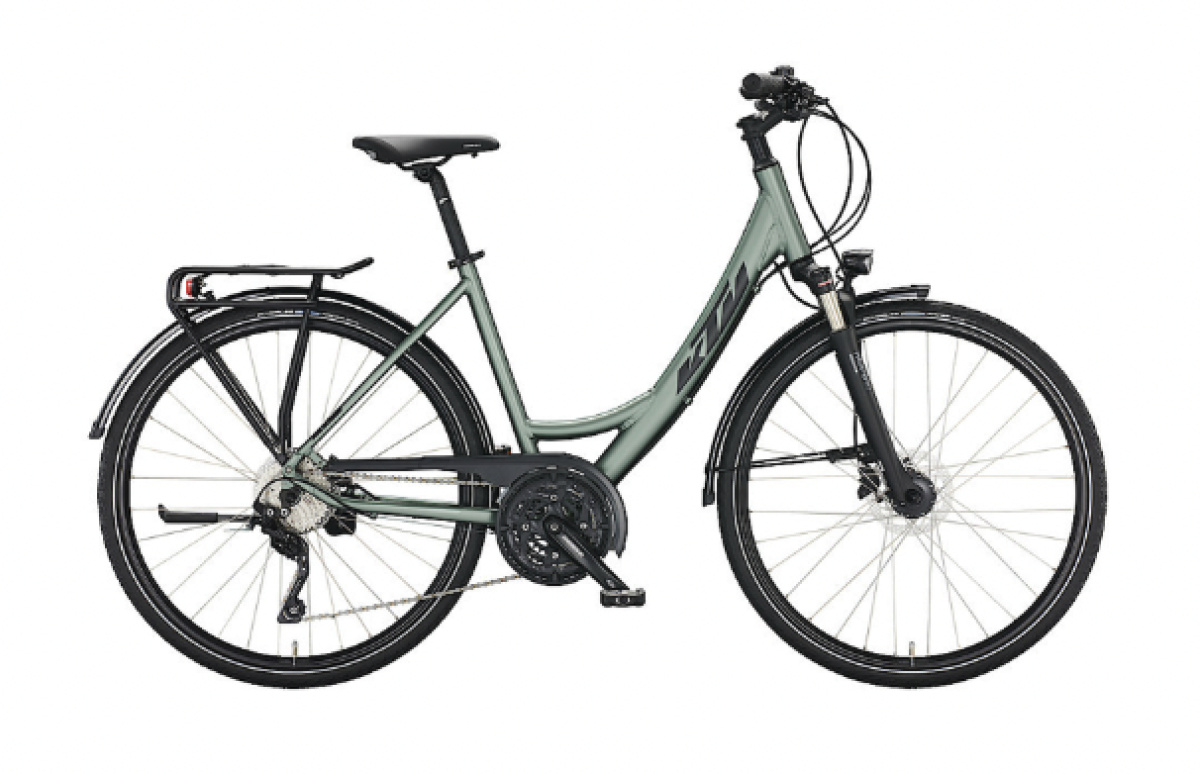 KTM Life Conquest Dames Moss Grey Satin (Black) 46cm 2022