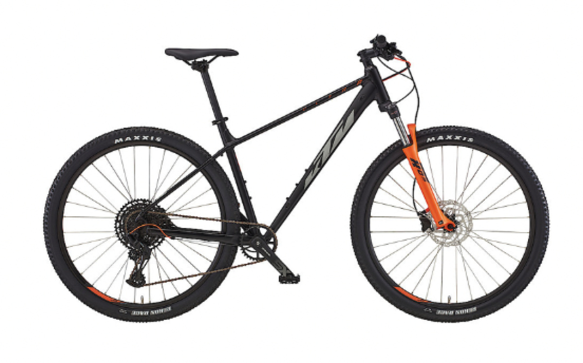 KTM Ultra Fun Heren Black Matt (Grey+Orange) XL 2022