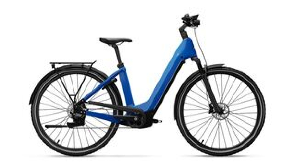 Advanced Ebike Das Original Reco Wave 54 CX 85 / 625 Wh / Kiox 300 / Deore 10 Dames Sky Blue Glossy 54cm 2023