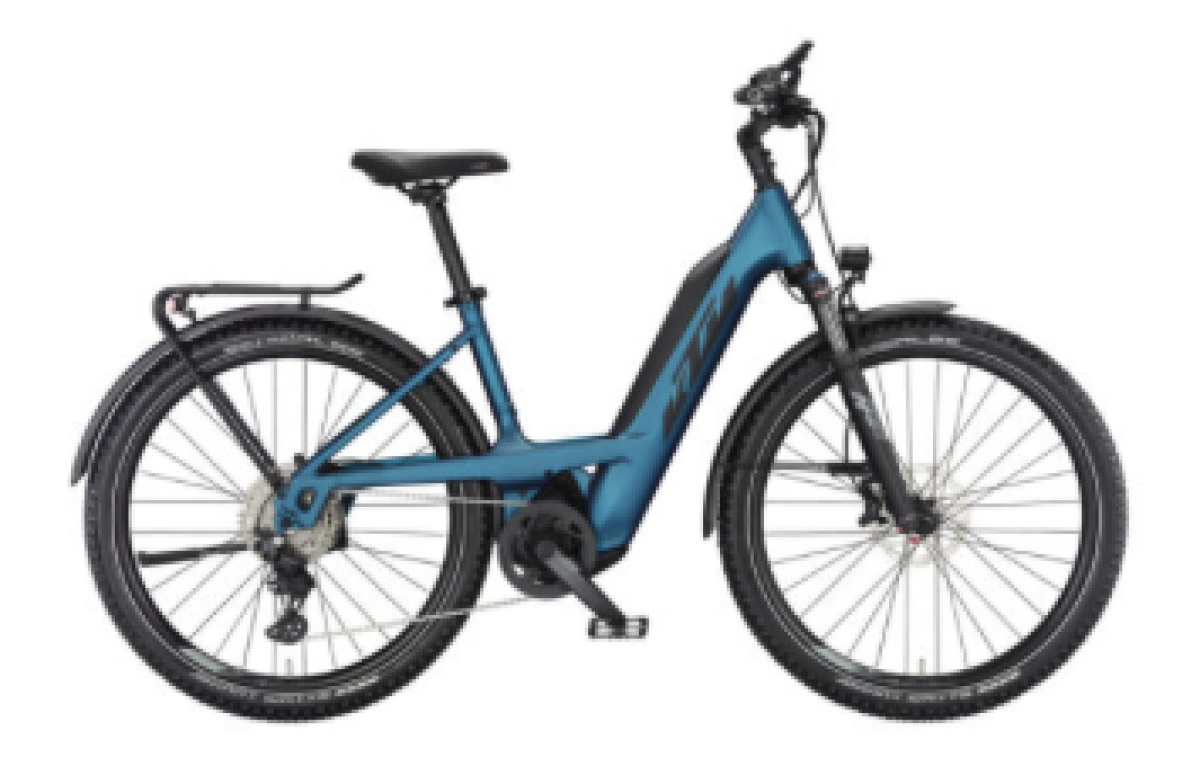 KTM Macina Aera 671 LFC Vital Blue Matt (Black+Orange) M 2024