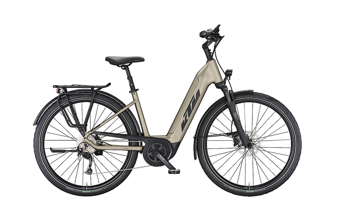 KTM Macina Tour P510 Dames Oak Matt (Black+Orange) 51cm M 2024