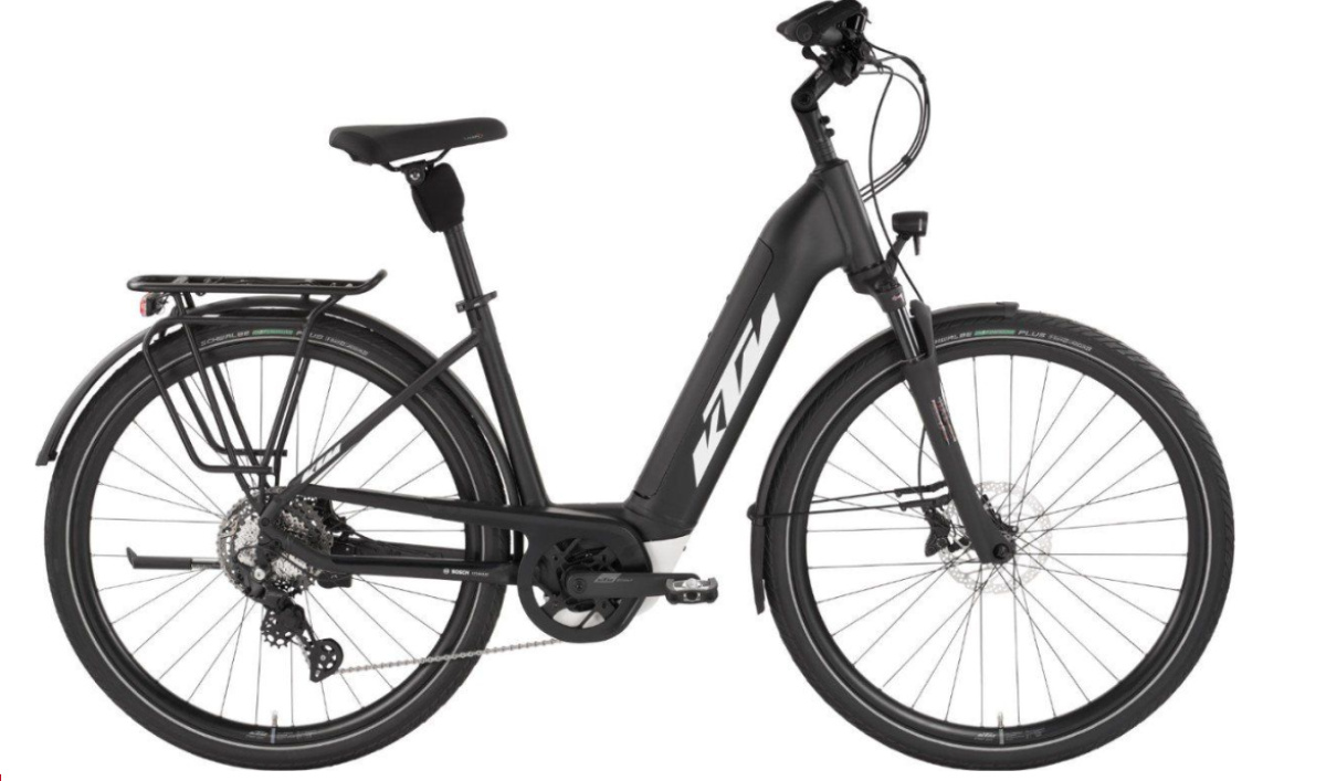 KTM Macina Tour CX625 LTD64 Dames Black Matt (White+Grey) 46cm S 2024