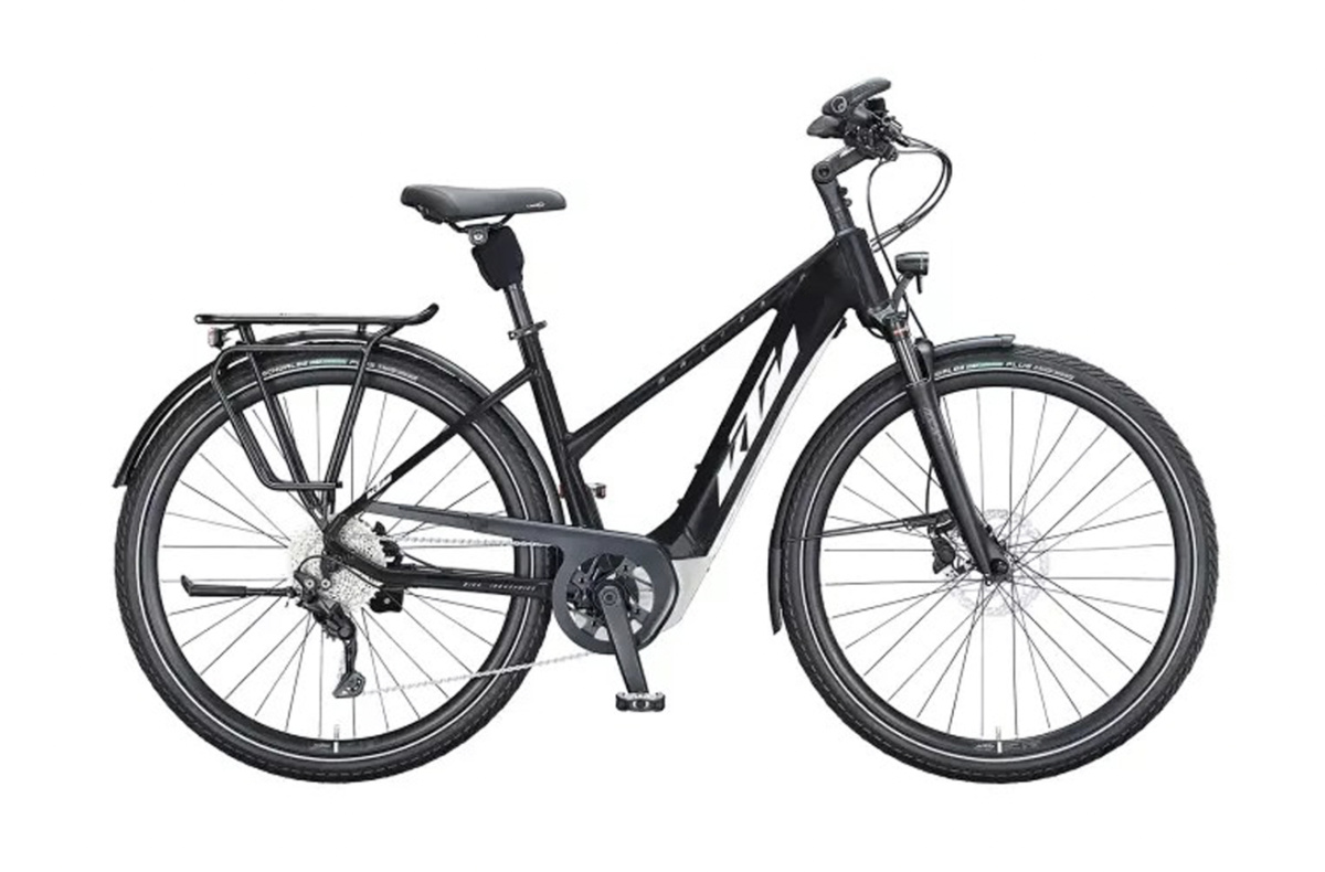 KTM Macina Tour CX625 LTD64 Dames Black Matt (White+Grey) 56cm L 2024