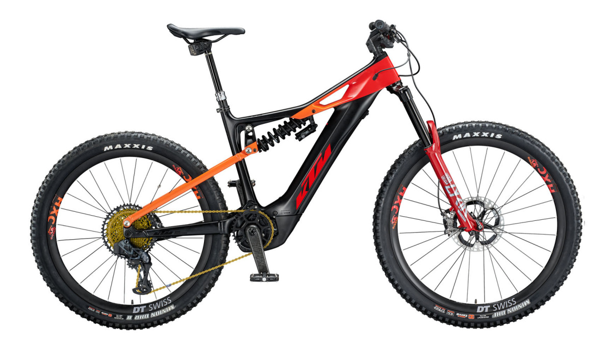 KTM MACINA PROWLER SONIC Heren Matt Zwart Red Orange 48cm 2020